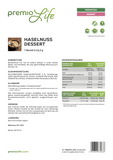 Haselnuss Dessert (7 Portionen) - Premio Life | Gesundheit und Lifestyle