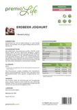 Erdbeer Joghurt (7 Portionen) - Premio Life | Gesundheit und Lifestyle