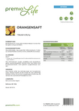 Orangensaft (7 Portionen) - Premio Life | Gesundheit und Lifestyle