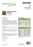 Spekulatius Riegel (5 Stk.) - Premio Life | Gesundheit und Lifestyle