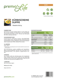 Kürbiscreme Suppe (7 Portionen) - Premio Life | Gesundheit und Lifestyle